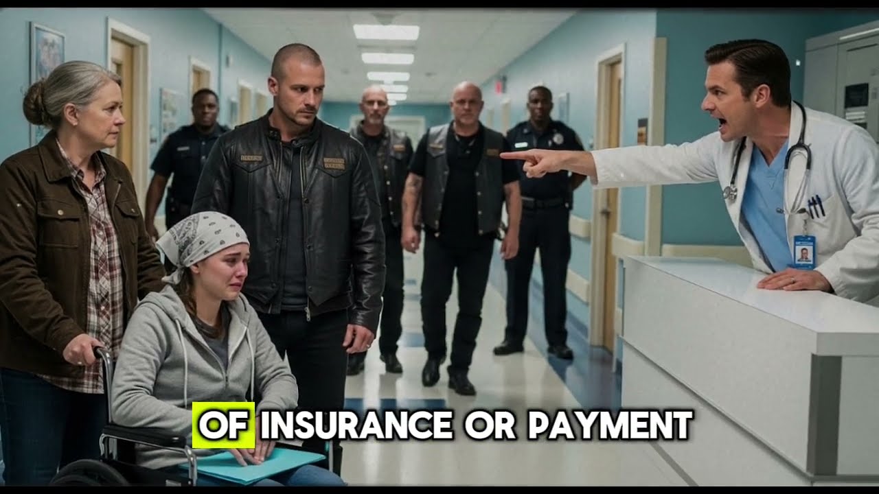 THE DOCTOR SAID “NO INSURANCE, NO HOPE.” THEN THE GROUND STARTED TO SHAKE… 🏥🏍️