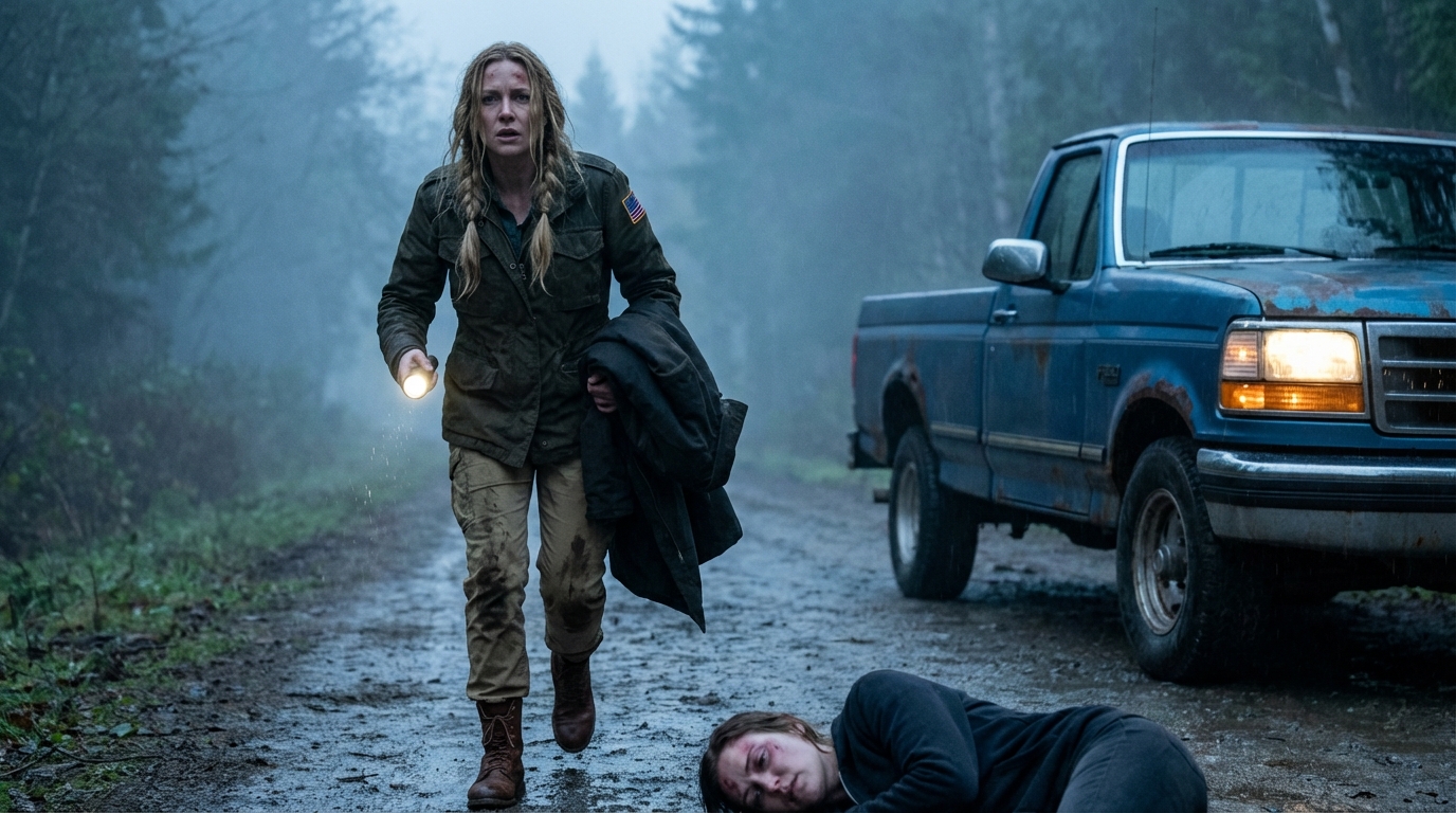 I found my daughter in the woods, barely alive; she whispered, “it was my mother-in-law… she said my blood was dirty,” i took her home and texted my brother, “it’s our turn, time for what grandpa taught us,