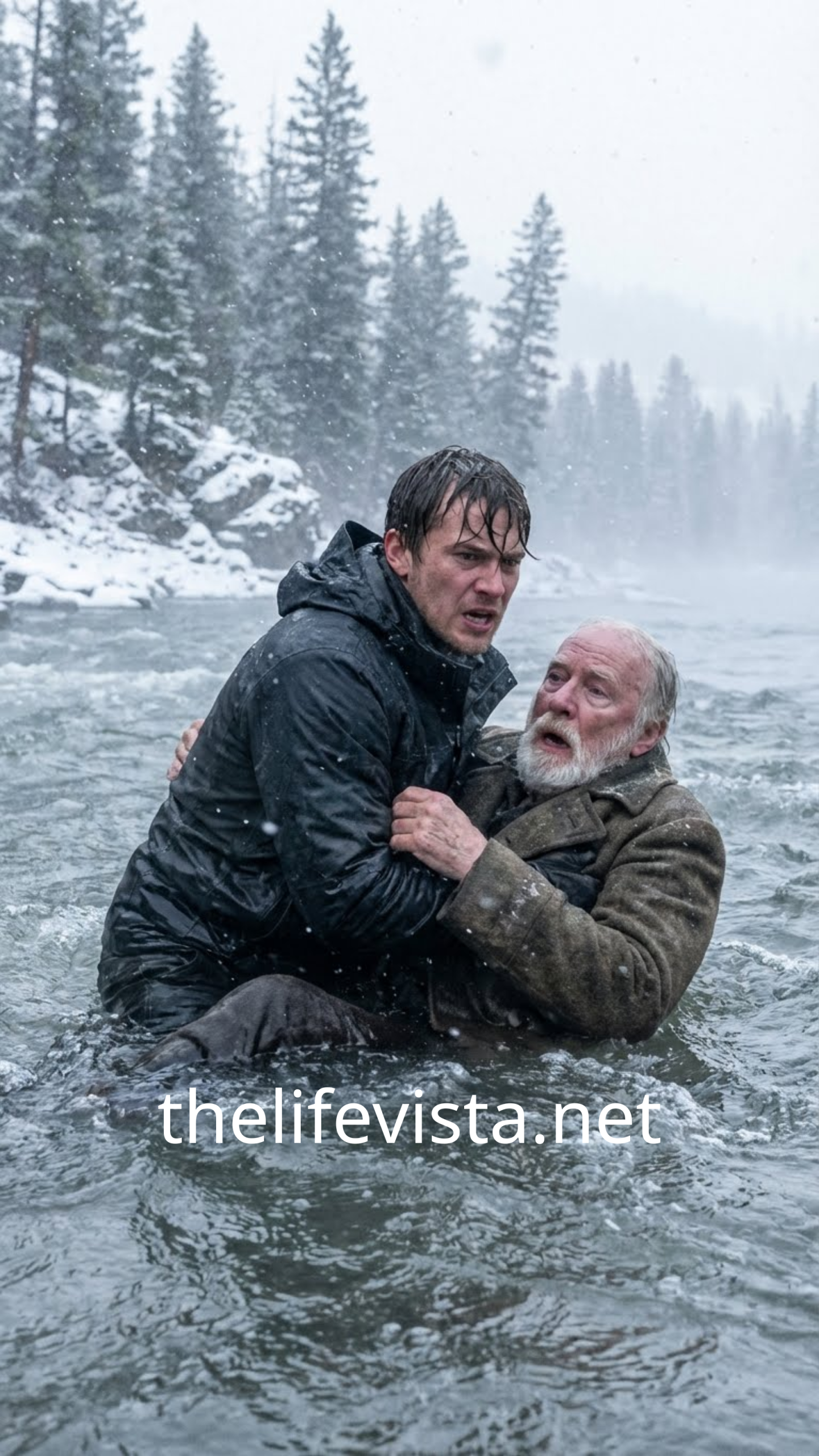 I Saved a Stranger from a Freezing River — Months Later, in Court, a Voice Said: ‘Your Honor… I Owe This Man My Life