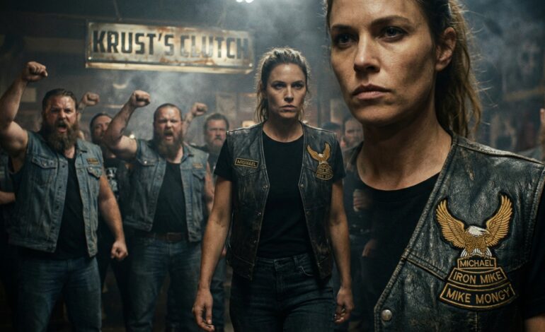 THEY THOUGHT SHE WAS A JOKE… UNTIL THEY LOOKED CLOSER. 🦅🏍️