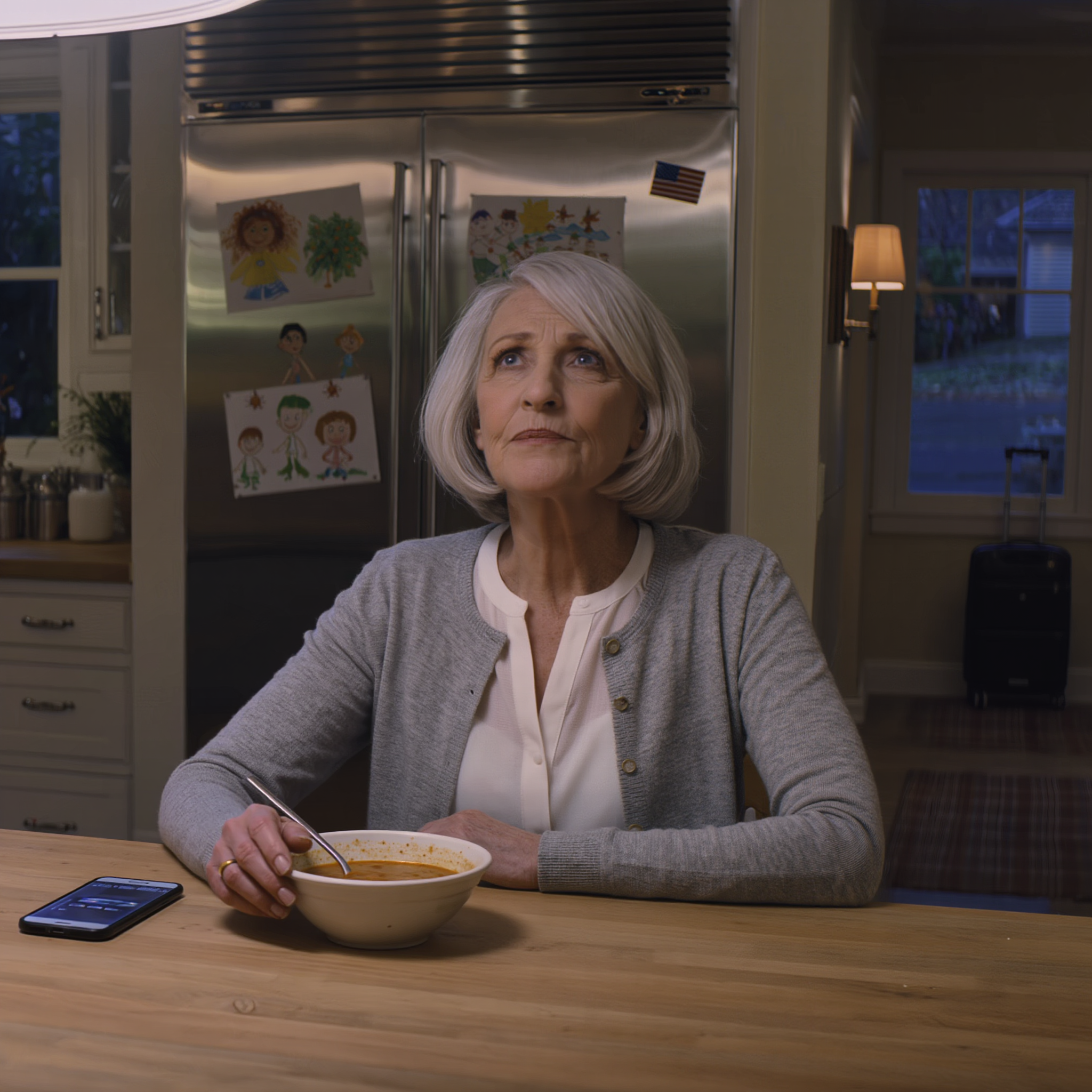 My daughter-in-law got promoted and celebrated by taking the entire family to a fancy dinner, making sure I was the only one left behind. I stayed home alone while they laughed and toasted without me.