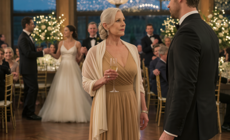 At my son’s wedding, he looked me straight in the eye and said, ‘Mom, you should go home,’ as if I were some embarrassing detail he could