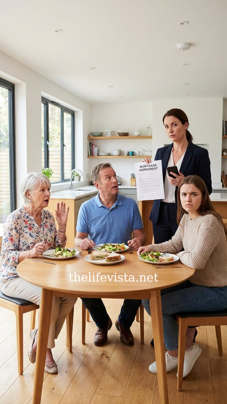 My 7-year-old got banned from dinner because my mother-in-law called her “bad luck.” My husband let it happen. I excused myself, grabbed a single sheet of paper, and returned to the table: “Get out of my house. Now.” The room fell silent.