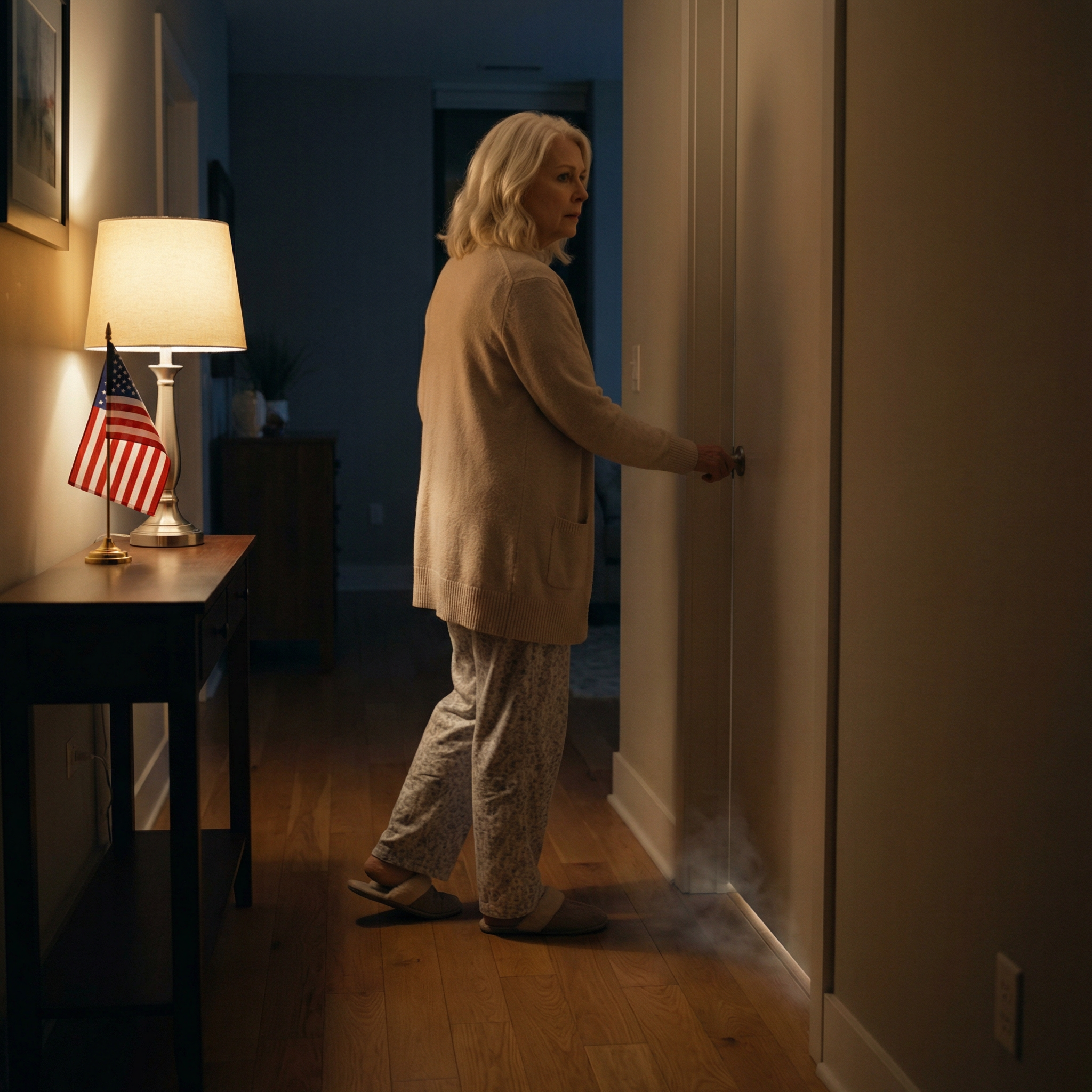 I am 65 years old, and after I retired I moved into the city to live with my son. Every single night, at exactly 3 a.m., he turns on the shower like