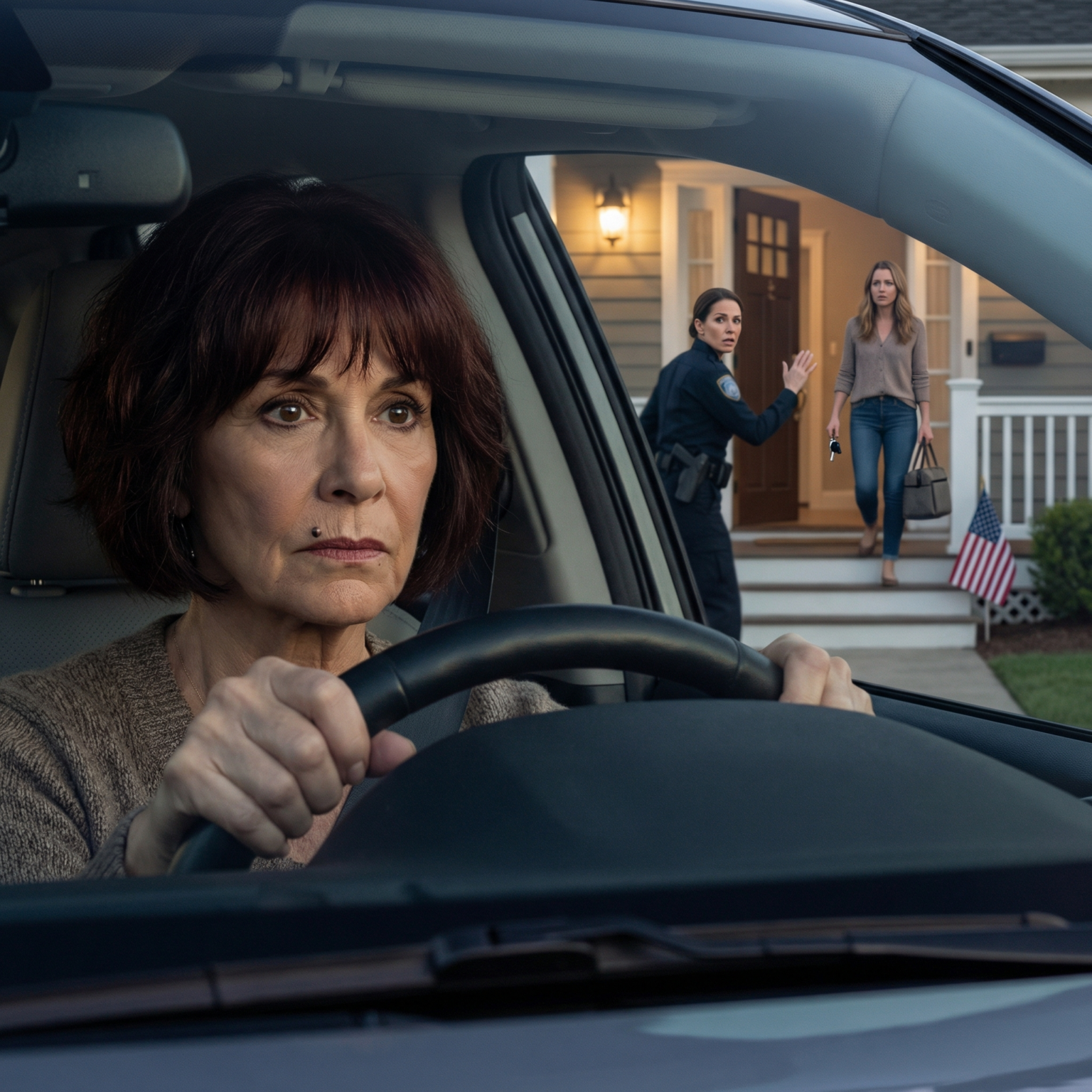 After a full year of silence, my daughter suddenly invited me to dinner like nothing had happened. When I arrived at her house, her housekeeper stepped in front of the doorway, eyes wide, and whispered, “Please don’t go in—