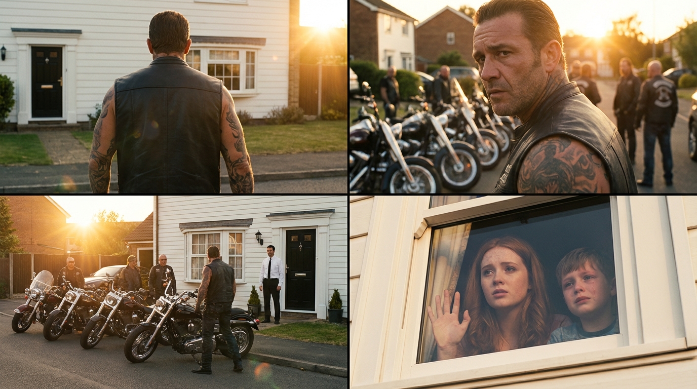 “She couldn’t speak. But they knew exactly what she was saying.” 🤫🏍️🛡️