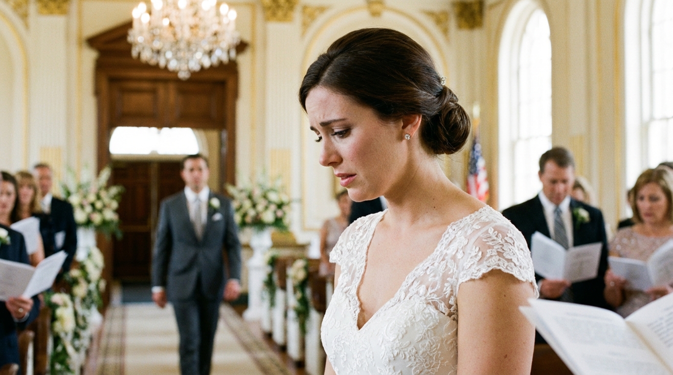 I was abandoned at my own wedding… and my millionaire boss leaned in, whispering, “pretend i’m the groom.” then, without waiting for my reply, what he did next left everyone…