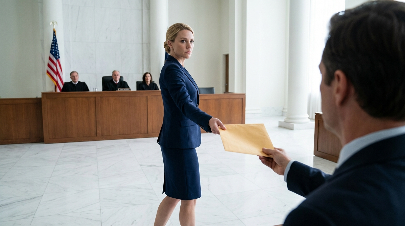 You’re a sterile maid, unwanted by anyone, we’re done,” my millionaire husband said in court; his goal was to leave me with nothing and keep his millions, i smiled and placed an envelope in the judge’s hands, greedy bastard got his due.