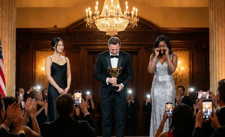 He mocked his wife in public — then her royal father stepped up and announced who she really was, and I watched a ballroom full of powerful people freeze. Julian Thorne loved cameras the way some men love oxygen, and that night at The Plaza he was sure the spotlight belonged to him.