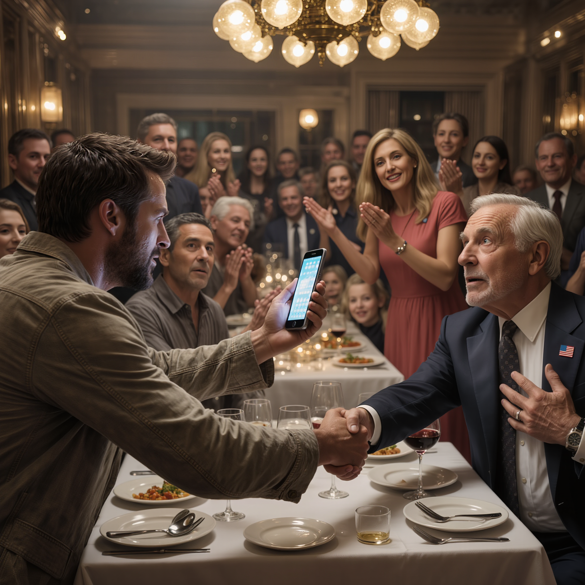 My father-in-law gripped my hand in the middle of a fancy Italian restaurant, his palm damp with sweat, still wearing that “successful gentleman” smile, and said: “Thank you for taking care of my daughter all these years. But from now on, a real man will take over.”