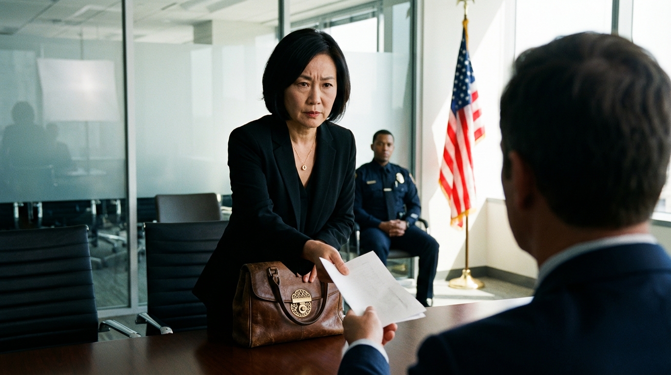 My daughter-in-law accused me in open court—so i stood up, reached into my purse, and handed the judge one document that wiped the color from his face