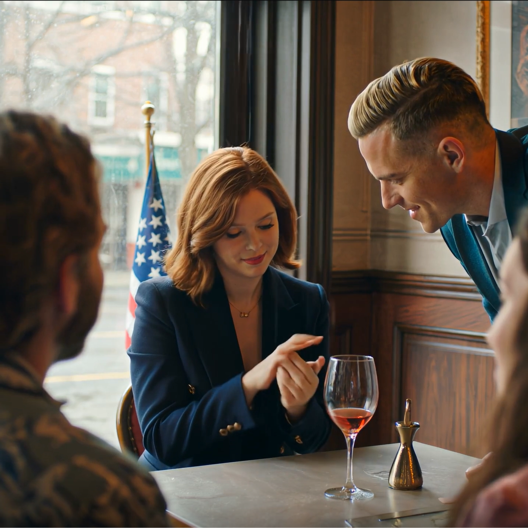 At a Saturday lunch, my fiancé announced, “The wedding is off. I don’t love you anymore,” loud enough for everyone to hear, so I smiled and said, “Thank you for being honest,” then removed my ring, pocketed it, and said I’d be throwing a “narrow escape” party—and his friends stopped laughing when I explained why.