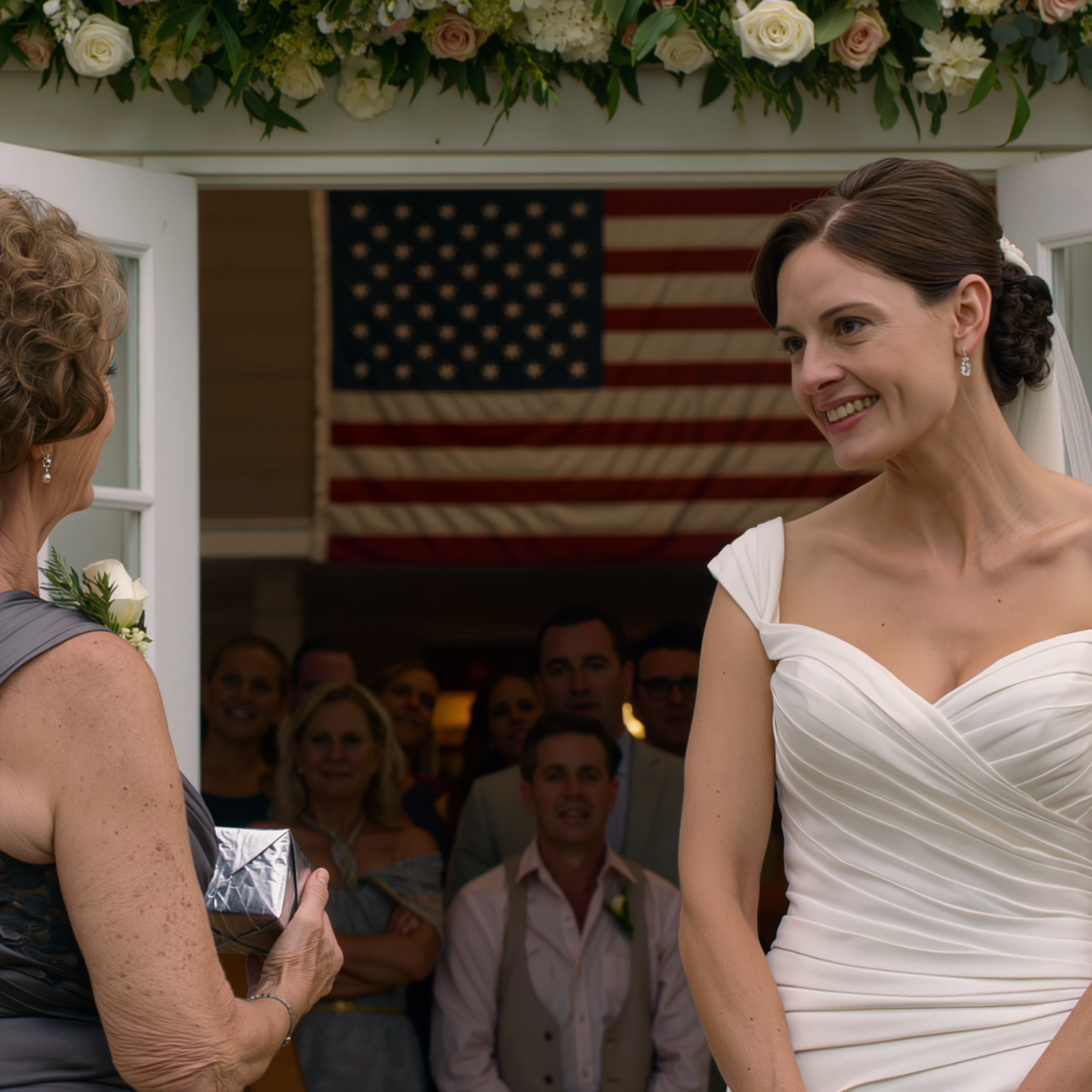 We paid for our daughter’s wedding for months, every receipt had my name on it, but the moment we reached the entrance, she coldly said, “You’re not invited.” I stood frozen with her gift under everyone’s stares, then my husband and I turned around, got in the car, stopped at a café with Wi-Fi, and did one thing that made my phone light up with 32 missed calls…