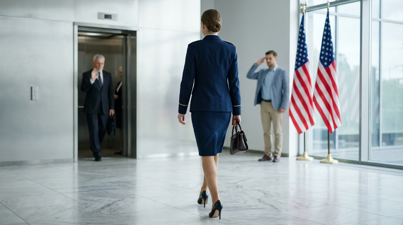 “Freeloader,” my dad said, laughing in front of everyone; the next morning, his boss stood up and saluted me—“good morning, ma’am”—my family’s smiles vanished, and they never saw it coming.