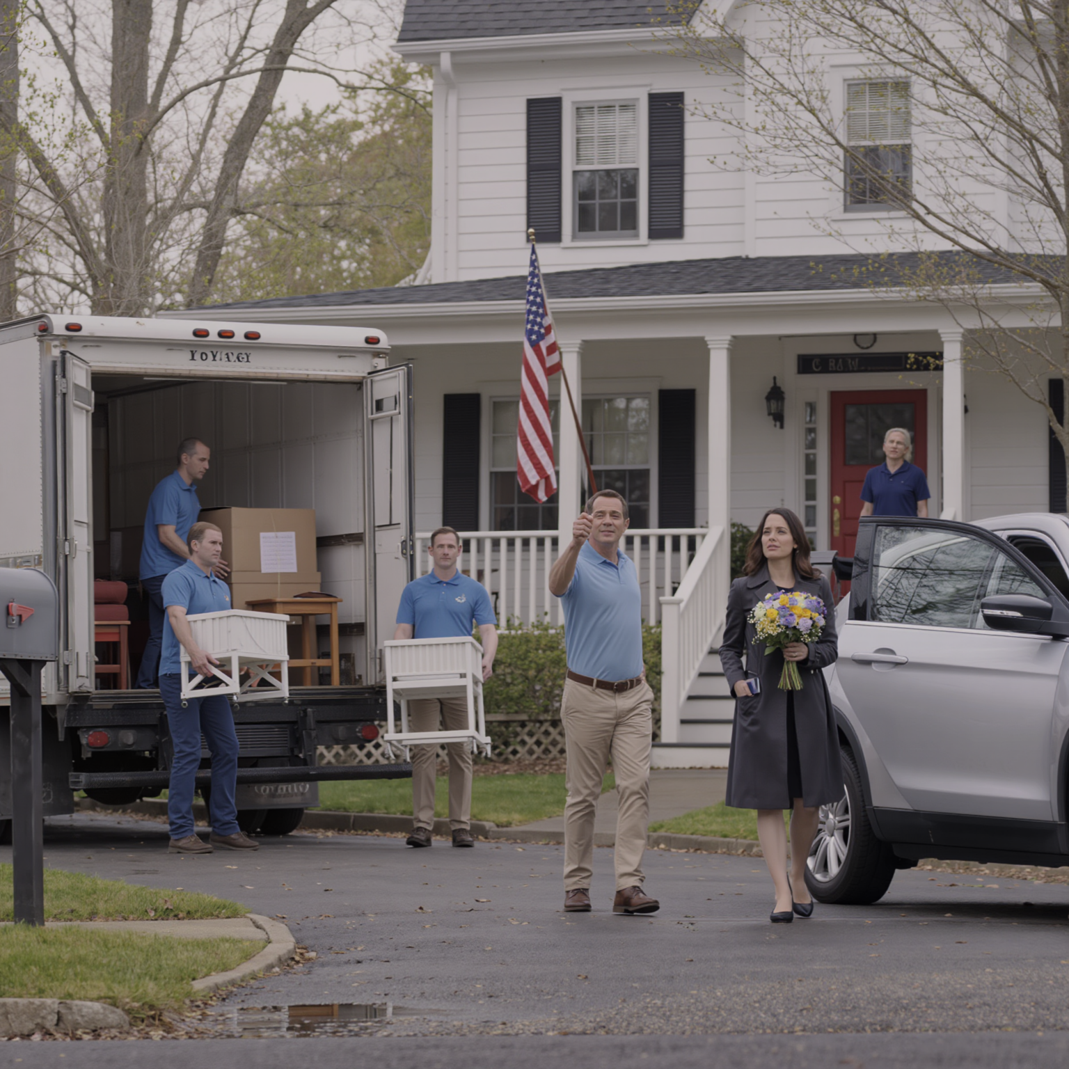 i came home from visiting karen’s grave to find my father-in-law directing movers. “we’re turning it into a nursery for mike’s baby”, he announced. i pulled out my phone. “understood. did mike mention his vasectomy? or that i own this house?”