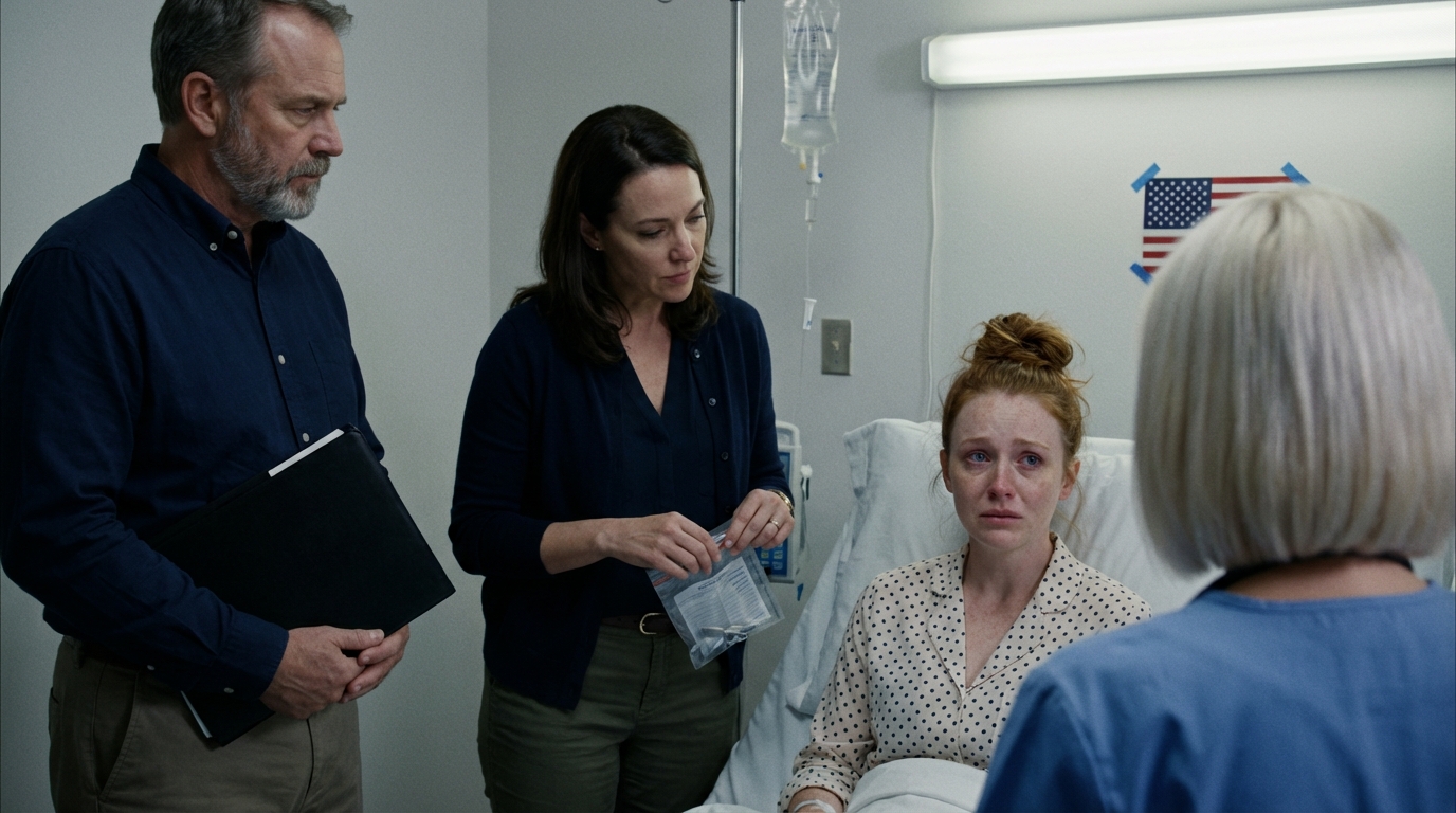 It was just a joke! My sister laughed as I collapsed, my parents begged me to drop the charges, but when the toxicology report came back, even they couldn’t deny the truth… their faces turned…