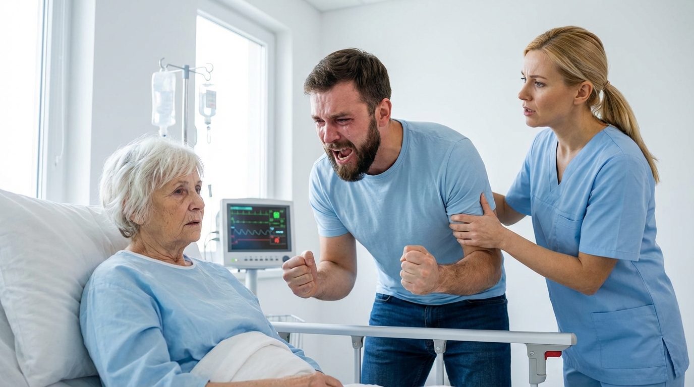 THE MILLIONAIRE WALKED INTO THE HOSPITAL WITHOUT WARNING—