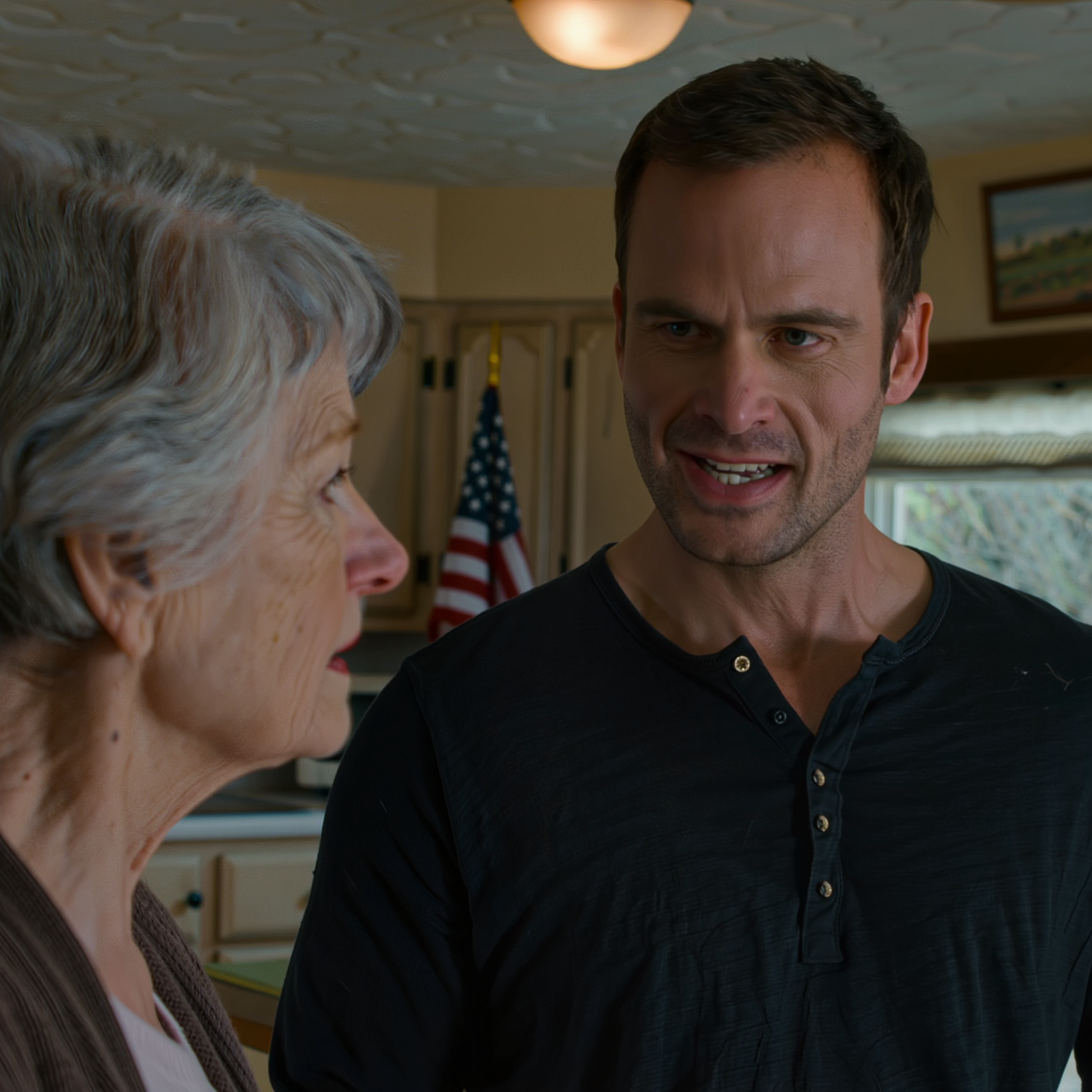 My son forced me, a 67-year-old mother, to pay $1,200 a month because I was “living in his house,” and my daughter-in-law labeled the food like I was a stranger; on Thanksgiving they told me to eat in my room, then left a sheet counting even electricity and milk on the kitchen counter; I quietly paid the last amount, packed my suitcase, and what I left behind made them call and text nonstop