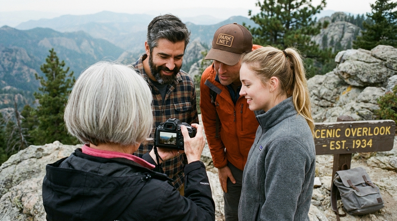 On the mountain trail, my own son and his wife suddenly shoved my husband and me off the cliff; broken and bleeding, i heard my husband whisper, “don’t move, pretend to be dead,” and when they finally left, he leaned close and revealed a truth more terrifying than the fall itself…