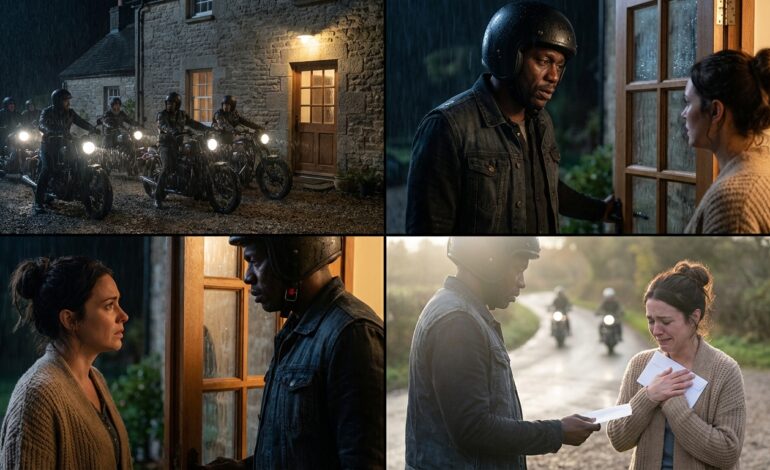 15 Hell’s Angels pounded on Maggie’s door. Midnight blizzard.