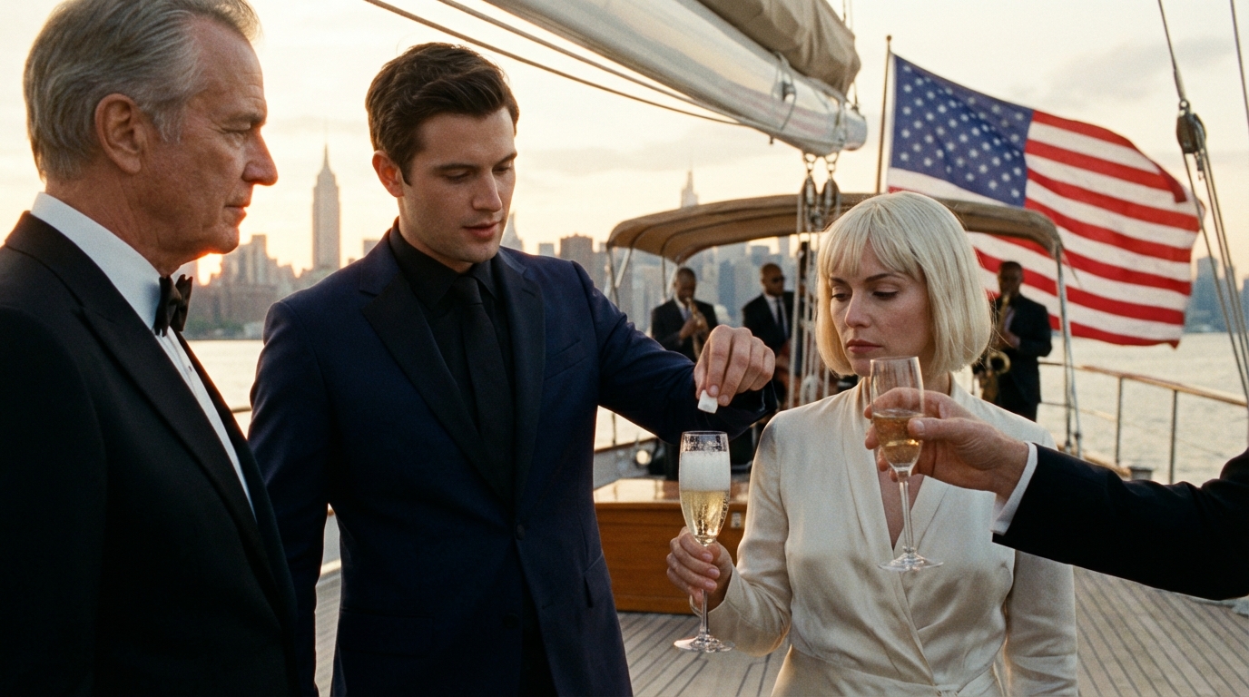 At my graduation party i saw my father slip powder into my champagne glass so i stood, smiling, and gave it to my sister she drank what was meant for me…