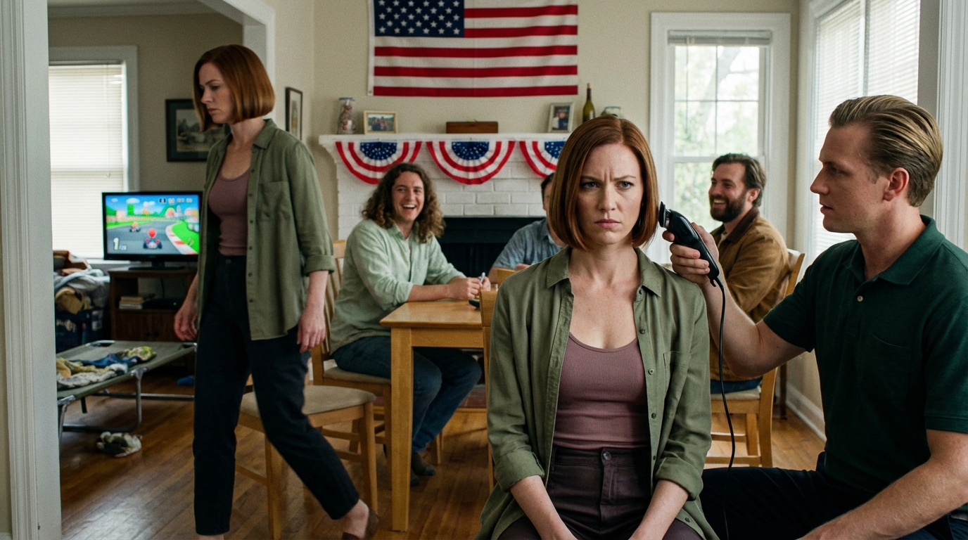 My brother shaved my head, threw me in the freezing garage, “you don’t belong at this table!” my parents just watched and laughed; on thanksgiving night i was left to freeze, but the next morning… i owned everything.