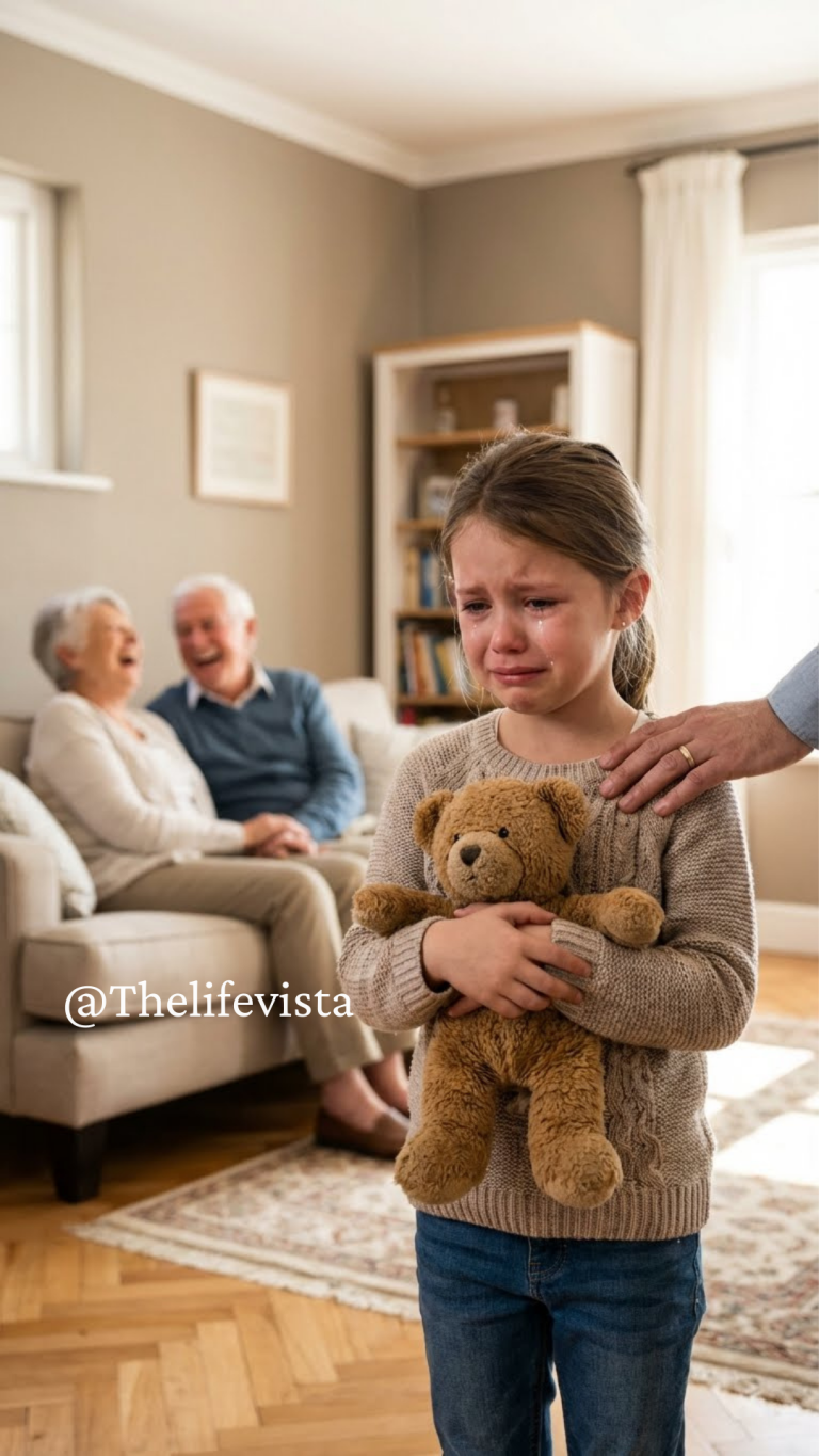 I left my daughter in the care of my parents and sister for just one day due to an unexpected work emergency. When she came back, she wouldn’t say a word. I gently asked, “Honey, what