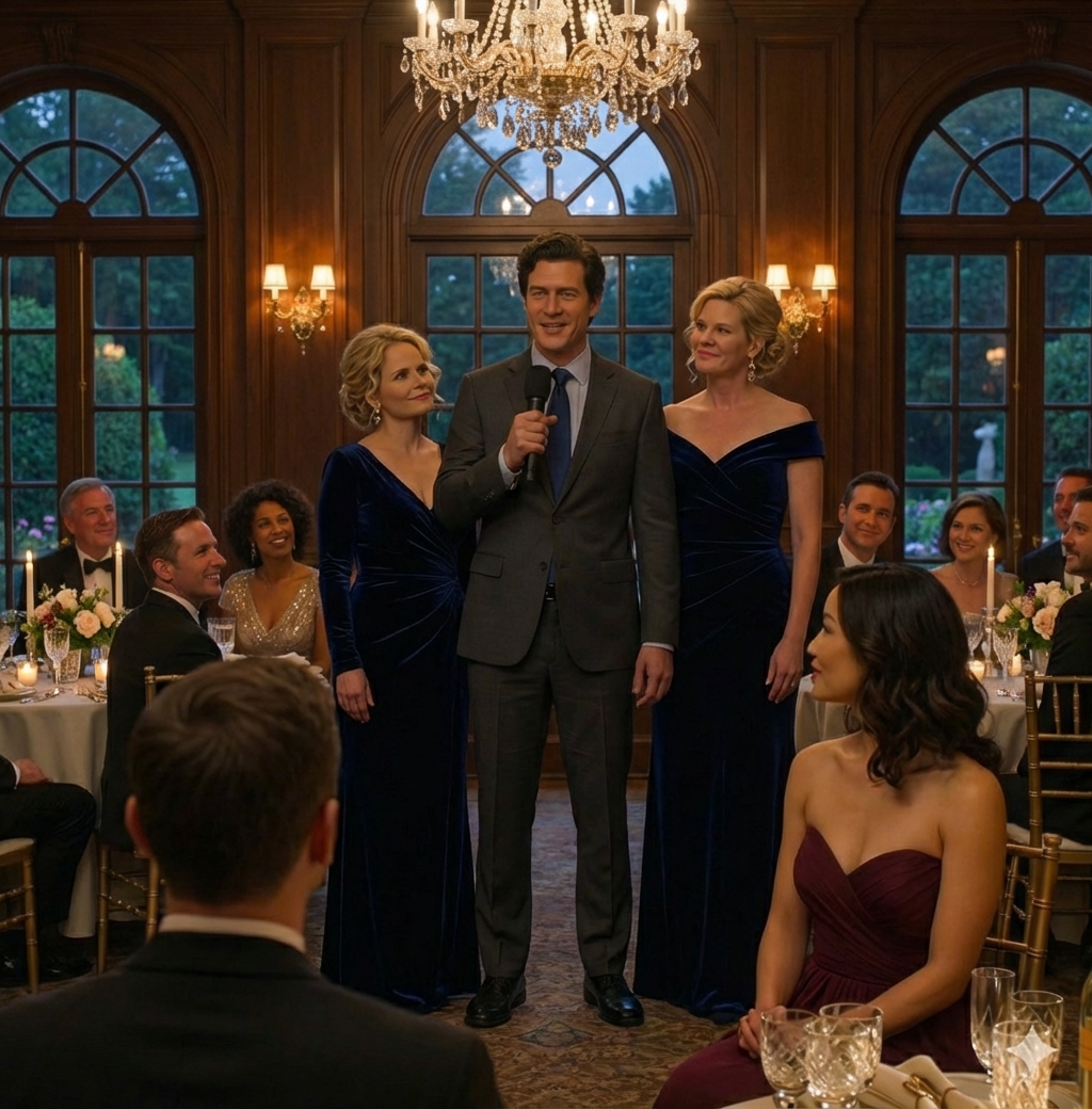 “SOME KIDS MAKE YOU PROUD. OTHERS JUST TAKE UP SPACE.” My dad said it into a microphone, smiling, like it was a harmless joke.