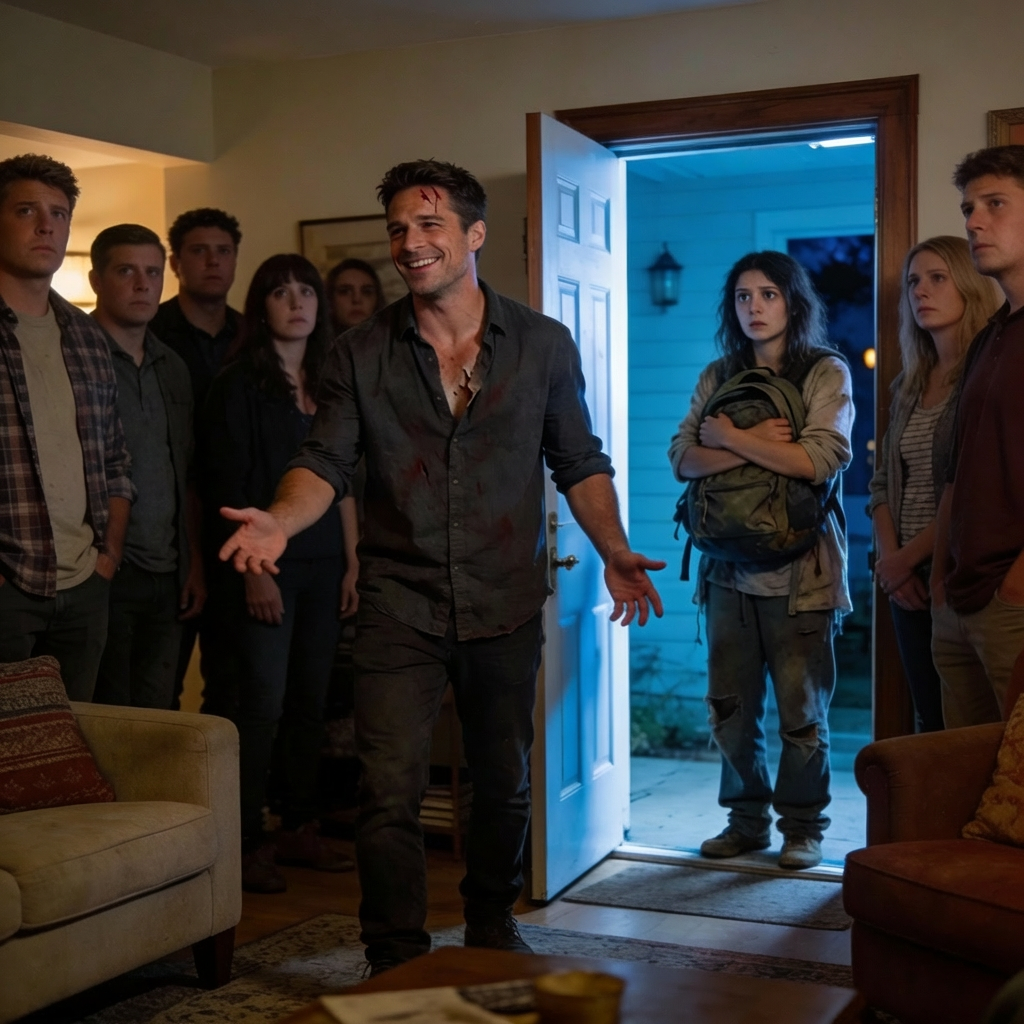 “I’ll marry whoever walks through that door,” I snapped, half-laughing, half-broken. The room went silent.