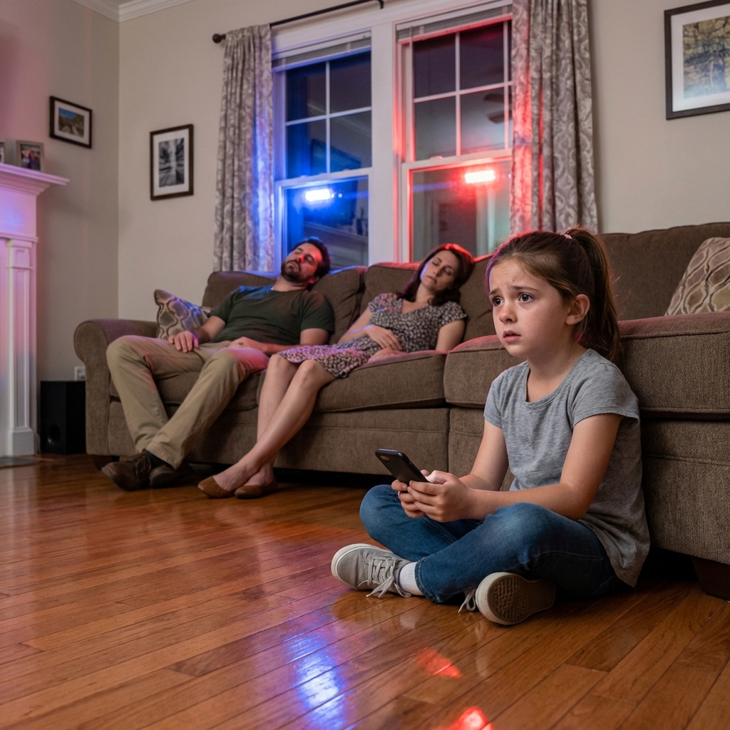 “In the Middle of the Night, a Little Girl Called the Police Because Her Parents Wouldn’t Wake Up — What Officers Discovered Changed an Entire Town