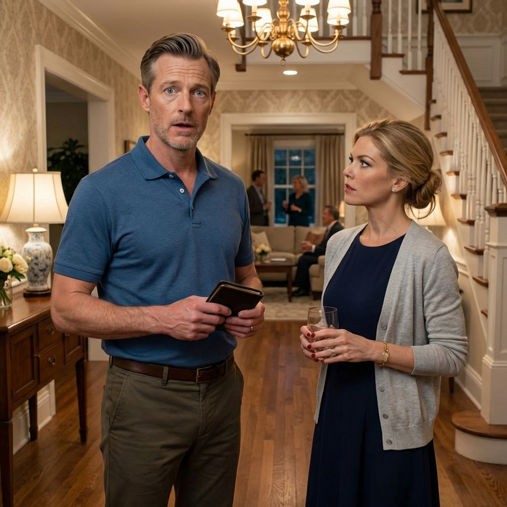 For seven years I hid from my son that I make $40,000 a month, still driving an old Civic and wearing a wrinkled polo. That night he invited me up to Westchester for dinner with his wife’s “prestigious” family, and told me to park on the street, use the side door, and don’t order beer. The moment I stepped into the marble foyer, I knew this wasn’t a meal—it was an “audition.” And then my phone vibrated… the whole table went dead silent.