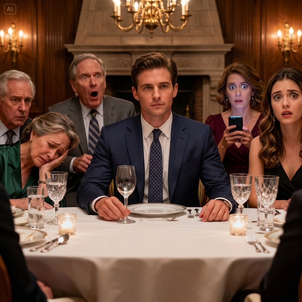 “We’re here to discuss your failing company,” my dad announced in front of everyone. My mom nodded sadly like I was a family embarrassment. I stayed silent—