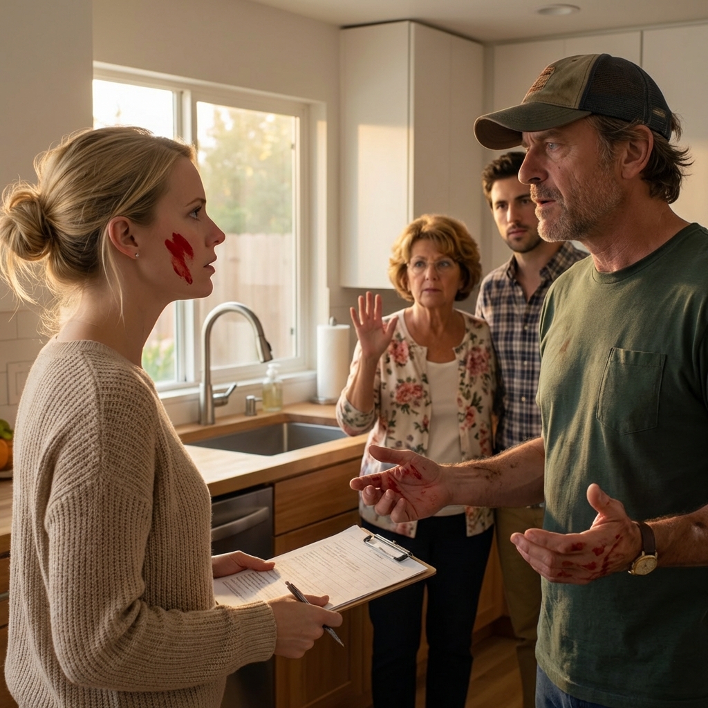 Just because I wouldn’t cancel my medical appointment to drive my younger brother to school, my mother slapped me so hard I saw stars; my father stood in the doorway and coldly said: “His future is what matters, and what are you worth anyway?” I clutched my cheek and walked out of our Orlando suburb home—thinking it was just an argument… until I opened an anonymous envelope sent to the old address. Inside was something that made my hands shake and changed my life forever.