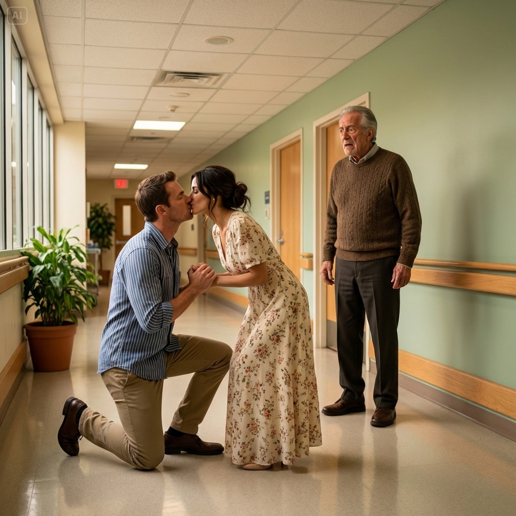 “This is the woman I choose,”While His Pregnant Wife Was Rushed Into Surgery — He Proposed To His Mistress As Her Father Watched