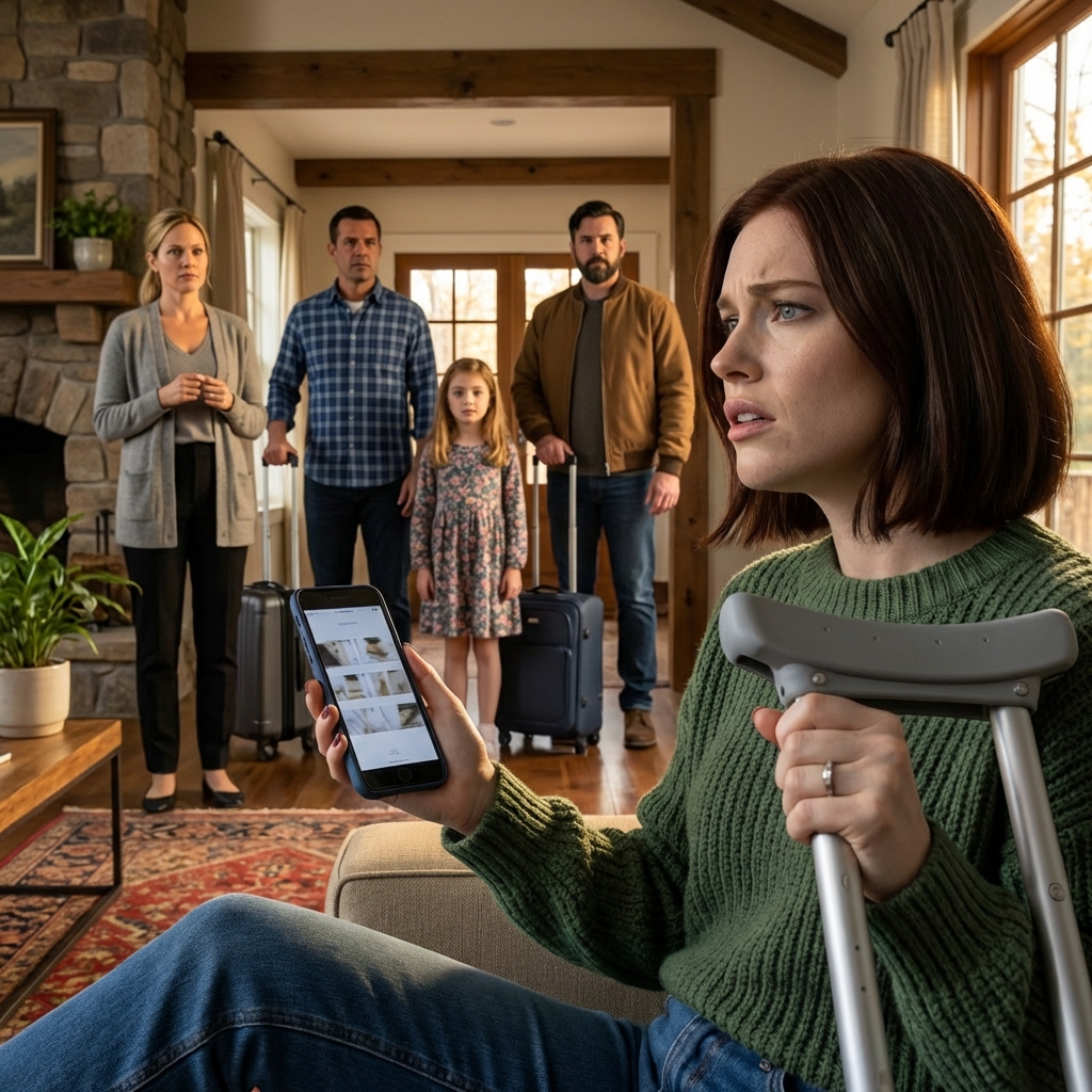 My sister and parents promised they would take care of me after a major surgery, but on the very day I was lying on the operating table, they quietly boarded a plane for a vacation; when I called asking for help, she snapped coldly, “handle it yourself, we’re not your servants,” I simply smiled and said thank you — three days later, their trip ended, and my phone suddenly started exploding with panicked calls…