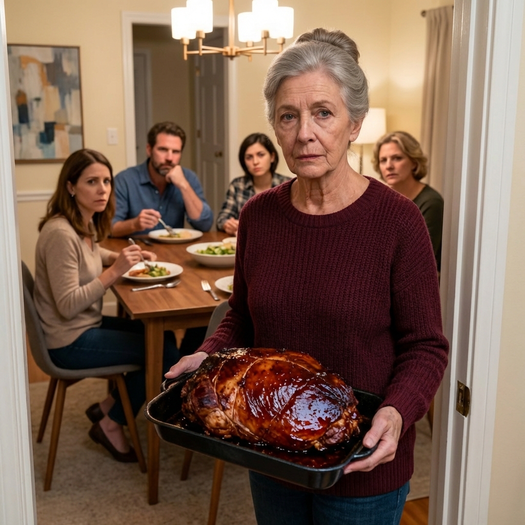 My daughter ordered, “You eat last.” I didn’t argue, and I didn’t shed a tear. I carried the roast I’d marinated for 8 hours straight out the front door in front of the whole family, leaving only forks scraping plates and the kind of stares that treat you like furniture. That night she called in a rush, and I opened the folder, changed every password, and chose again who gets access to my life.