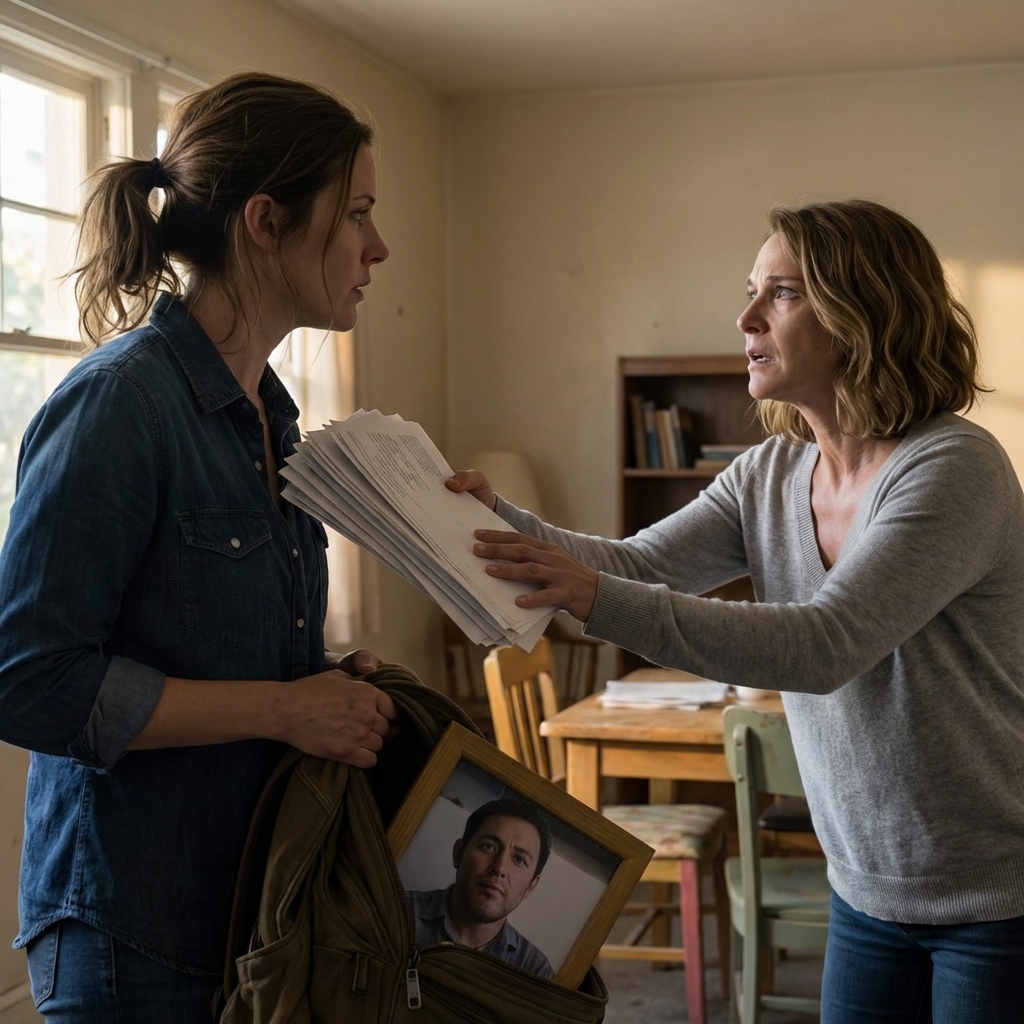 Mom screamed, “If you’re so smart, then pay your own bills!” and I vanished from the apartment that night with my backpack, leaving that stack of red notices on the table like a verdict. A month later, she called in a panic, “Why is the power off, what did you do?” I didn’t apologize, I just asked one question, then mentioned the envelopes in my name and the folder I’d kept. Her voice cut out.