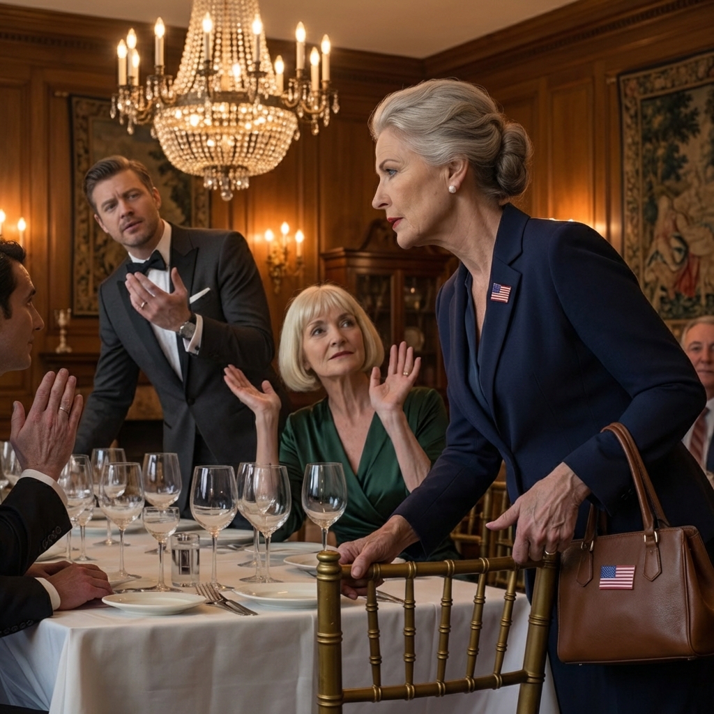 “rosa, go help in the kitchen! you’d be more comfortable with the staff!” my daughter’s fiancé said this at her rehearsal dinner. in front of seventy guests. his mother patricia just laughed and agreed. i stood up, looked him in the eye, and said “no.” what happened next is something he’ll never forget.