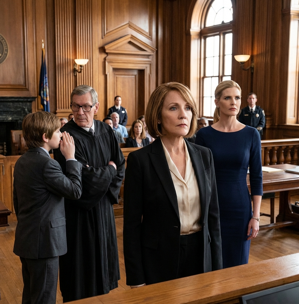 After my son passed away, my grandson asked to live with me. In court, my daughter-in-law said, “He wants to live with me, Your Honor.