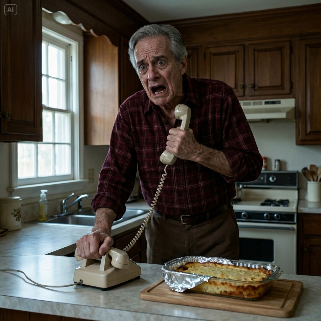 My daughter forgot to hang up the phone. I heard: “he has to go to a nursing home.” I didn’t say anything. They sold the house for $890,000. They returned from a business trip, smiling until the key fit. On the doorstep they found a note, and when they read it, they started screaming!