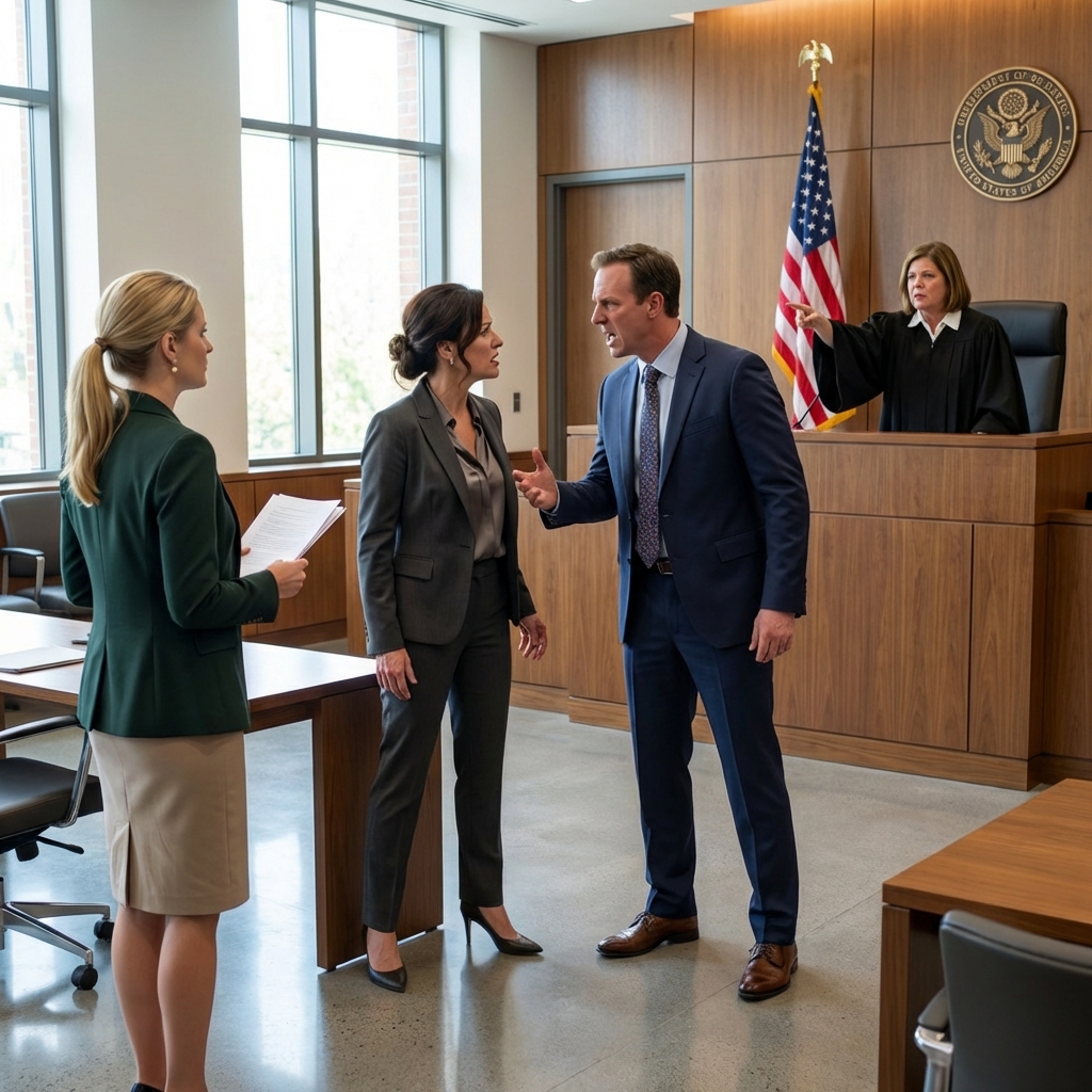 “She’s Not Well,” My Mom Shouted In Court. I Stayed Silent. The Judge Looked At Her And Asked, “Do You Truly Have No Idea Who She Is?” Her Attorney Froze. Mom’s Face Went Pale.