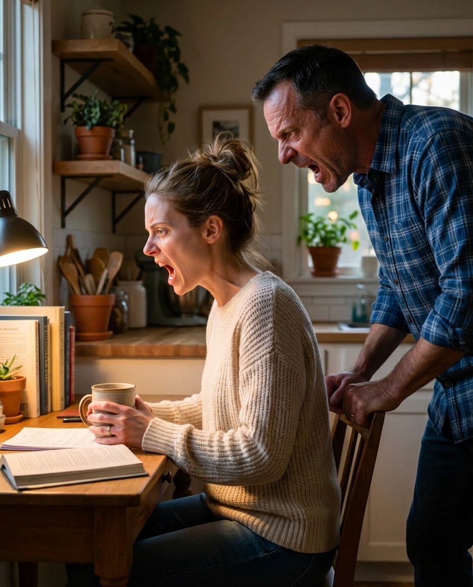 “I studied all night for my final,” I said. Dad slammed my head into the desk because my sister needed “beauty sleep.” By sunrise, I’d aced the exam in silence — and decided I was done being their punch bag. Forty-eight hours later, the university quietly banned my parents from campus. Weeks after that, my new employer blocked their calls. The first time they realized I’d outplayed them was on graduation day — when security stopped them at the gate…..