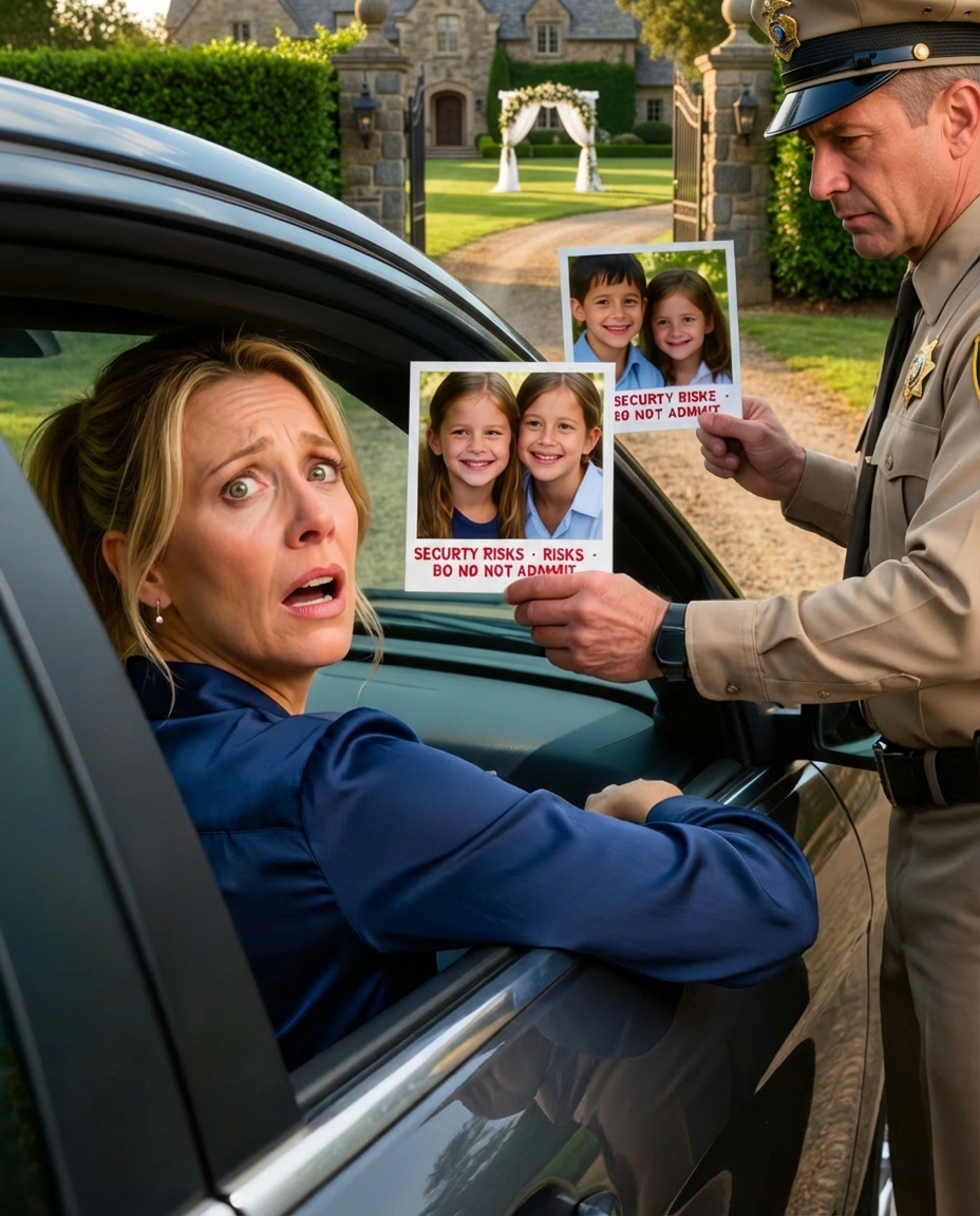 After I paid $75,000 for my sister’s dream vineyard wedding, the gate guard held up my kids’ school photos —