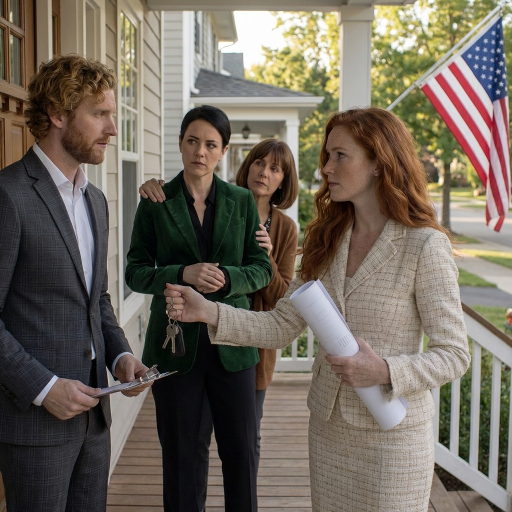 At Grandpa’s Funeral, My Sister Stood Up And Announced She’d Sell The House To Cover Her $340,000 Gambling Debt. Mom Nodded Like It Was Normal: “Your Grandpa Would Understand.” Relatives Glanced At Me Like I Should Start Packing. I Stayed Quiet Until The Probate Attorney Opened A Folder Labeled “2009.” He Paused, Reread One Line, Then Looked Up And Said, “Actually… The House Isn’t…”