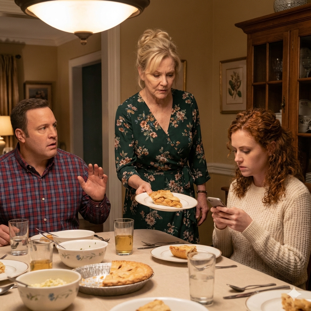 The Pie My Son Served Me Was Too Perfect—So I Swapped Plates, and Dinner Turned Into a Family War