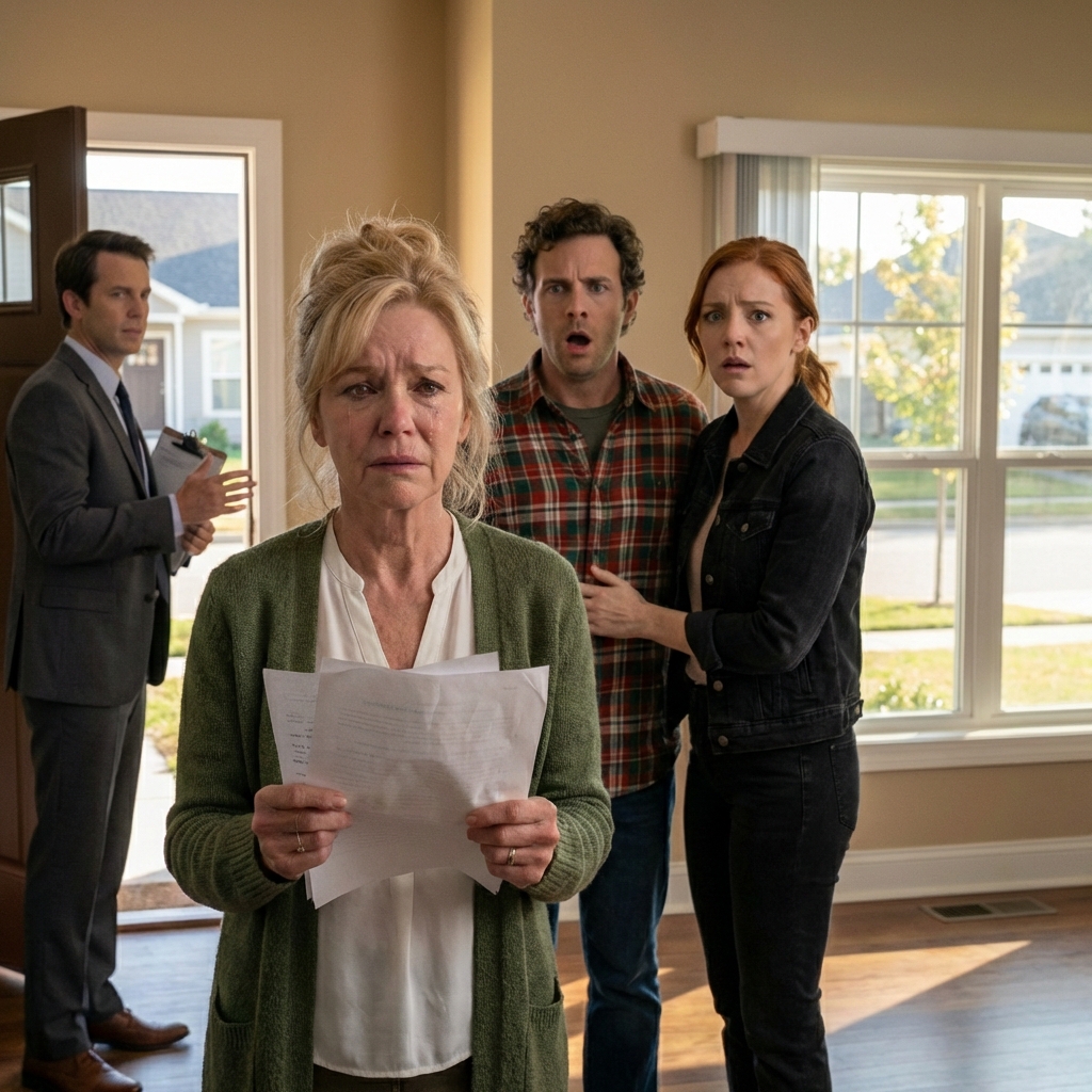 He said it like a joke, eyes glued to his phone: “Mom, I’m tired of seeing you every day. Find your own place.” His wife didn’t even look up—just added, “Yeah… it’s time.” So I smiled, went quiet, and slid the only deed across my table—the one with my name on it. When the agent whispered, “We can list tomorrow,” I nodded. The next morning, a bright SOLD sign kissed their lawn… and my son finally understood what boundaries cost. But the real shock? My son said it like he was ordering coffee, eyes glued to his phone. “Mom, I’m tired of seeing you every day. Find your own place.”