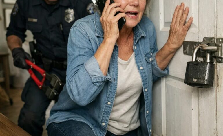 My Daughter Rachel Hadn’t Answered My Calls In Three Weeks. I Decided To Check On Her Myself, Taking The Spare Key. When I Walked In, I Heard A Faint Scratching Sound Coming From The Basement. There Was A Padlock On The Door From The Outside. When The Police Forced It Open, We Saw Something That Made Us Collapse….