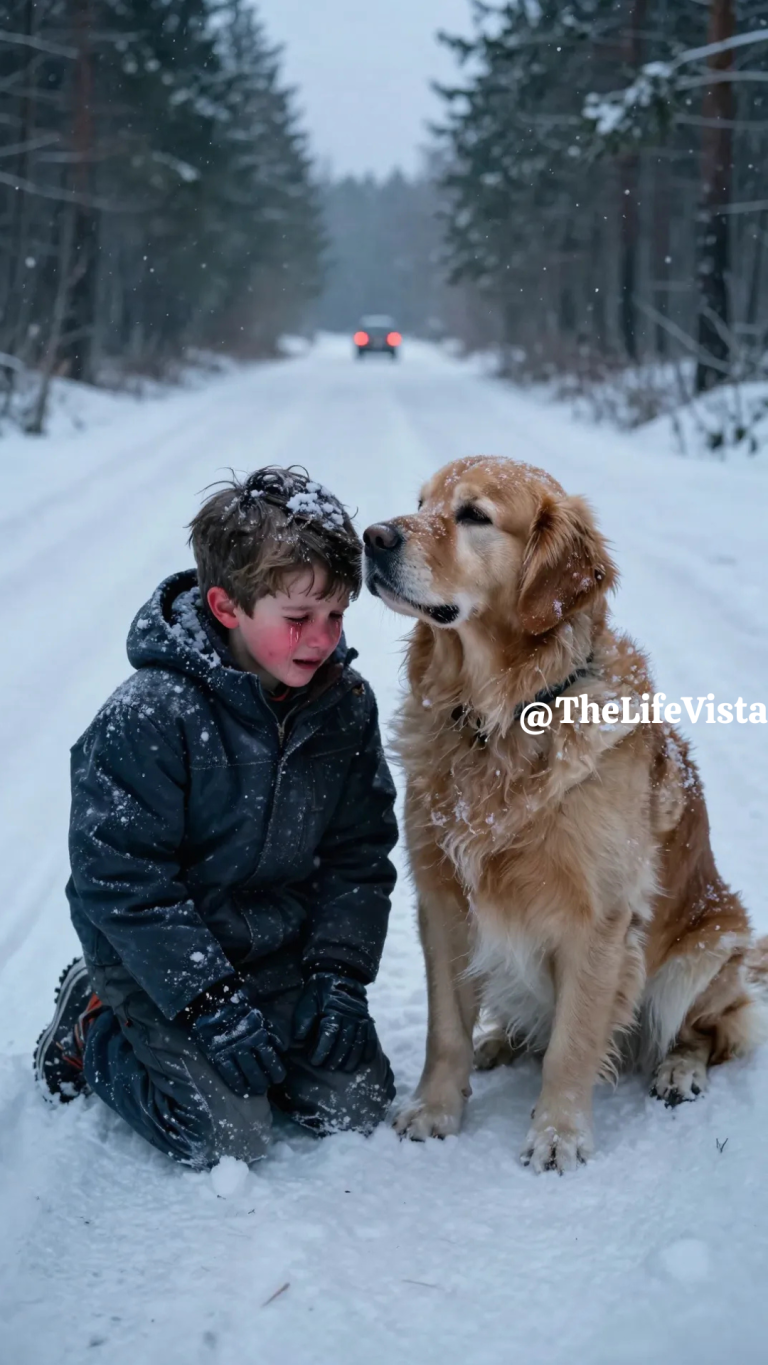 He Left Me to Freeze in a Whiteout—Never Imagining the Dog Who Would Defy the Night and Refuse to Let Me D!e